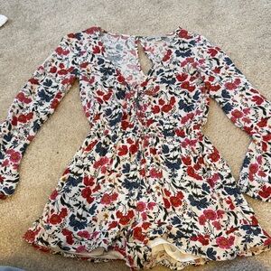 American Eagle Outfitters Floral Romper